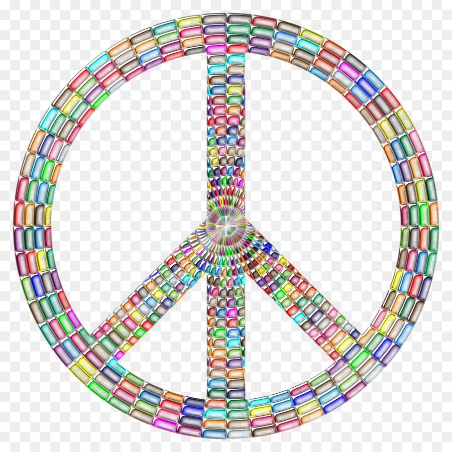 Peace symbols Silhouette - peace symbol png download - 2401*2400 - Free Transparent Peace Symbols png Download.