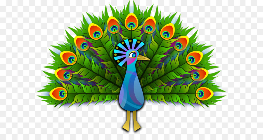 Peafowl Clip art - Peacock PNG png download - 960*681 - Free Transparent Bird png Download.