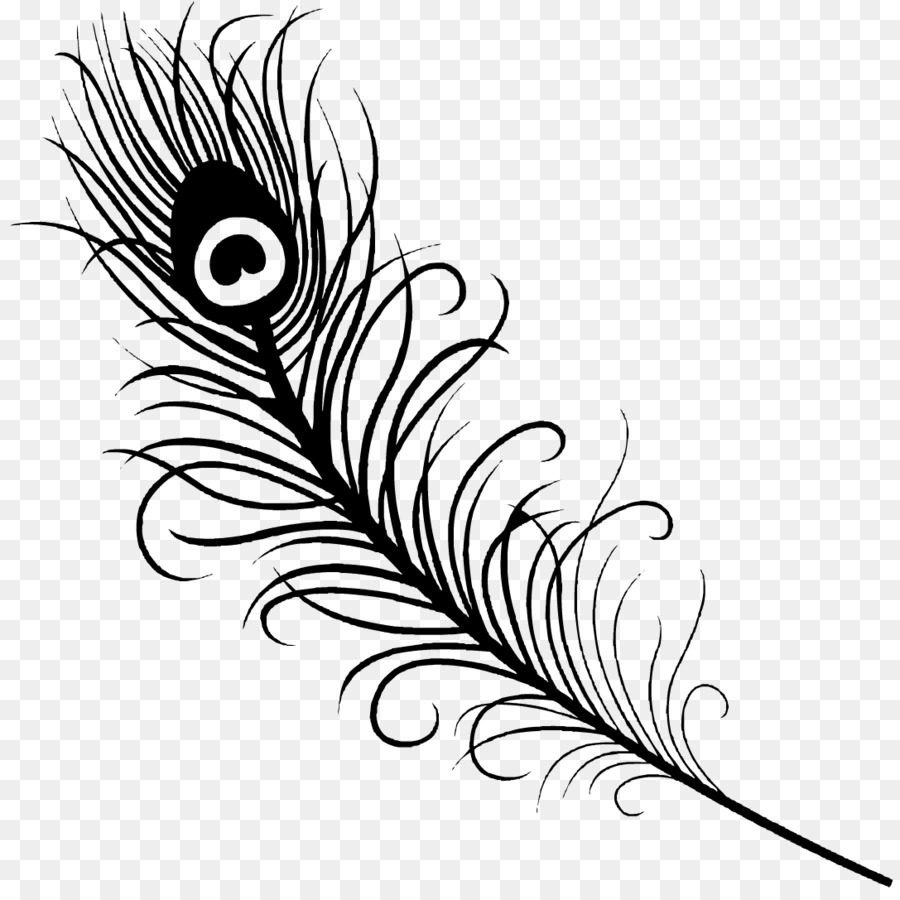 Feather Tattoo Peafowl Drawing Clip art - peacock png download - 1087*1087 - Free Transparent Feather png Download.