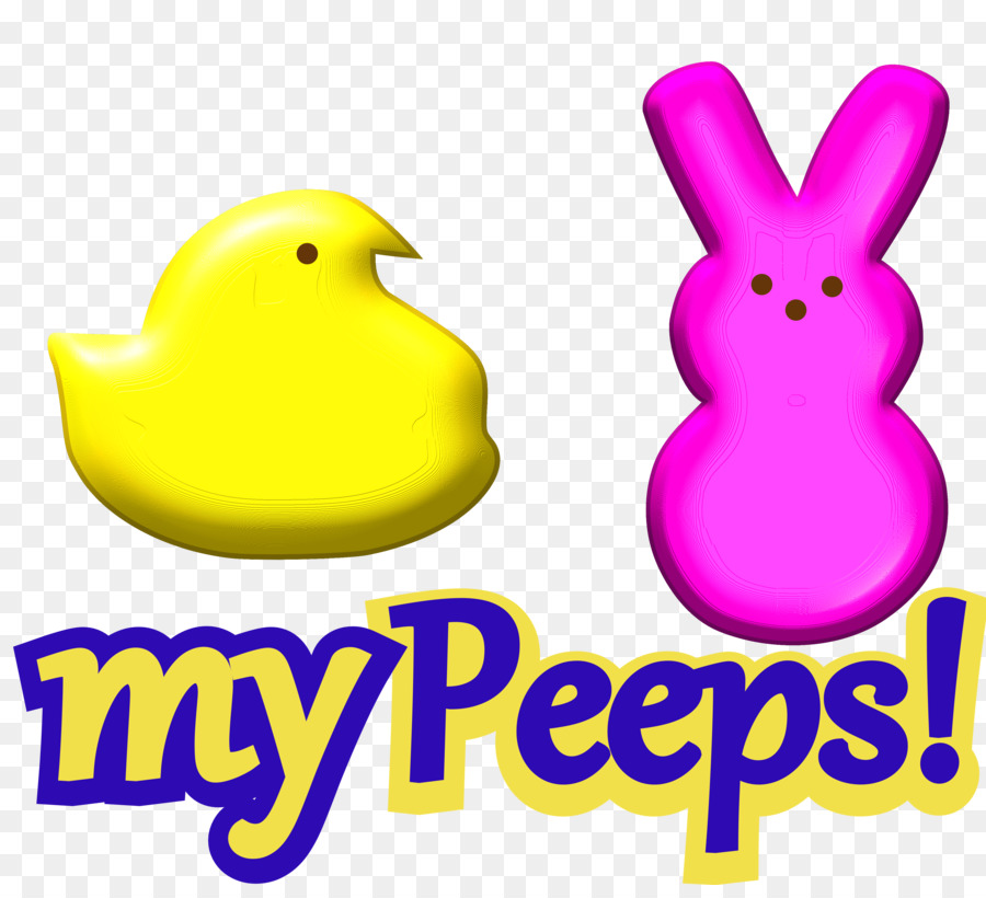 Peeps Marshmallow Rabbit Clip art - Border candy png download - 3823*3432 - Free Transparent Peeps png Download.