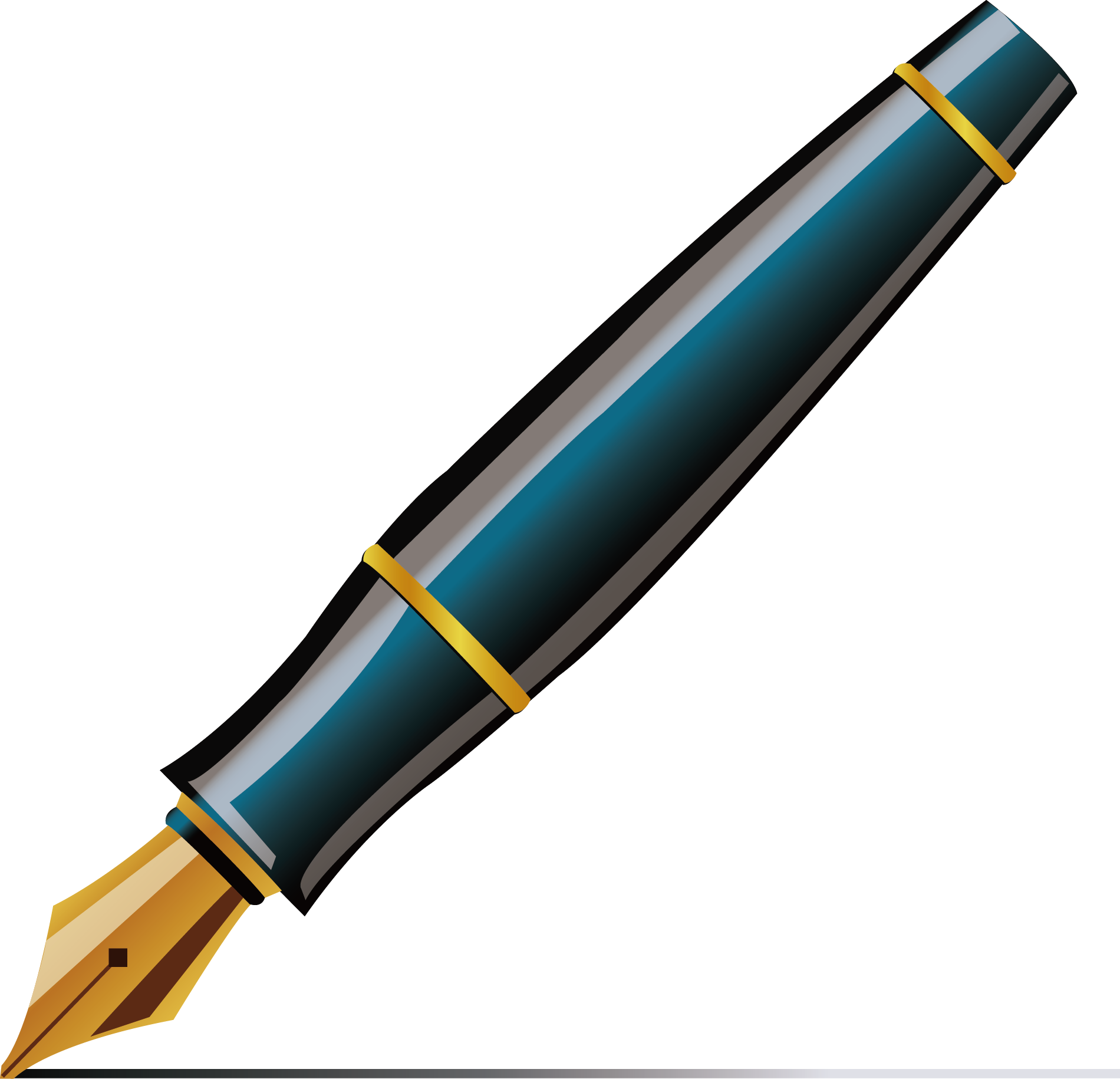 Fountain pen Ballpoint pen Quill Clip art - Pen vector png download ...