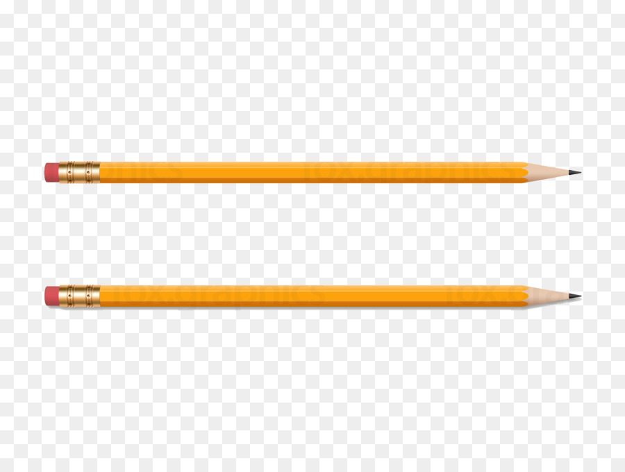 Pencil Material Yellow - Yellow Pencil PNG Transparent Image png download - 1600*1200 - Free Transparent Pencil png Download.