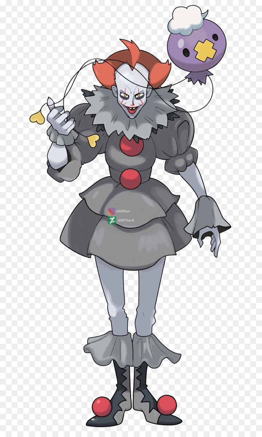 It DeviantArt Clown Drifloon - pennywise the clown png download - 1024*1686 - Free Transparent  png Download.