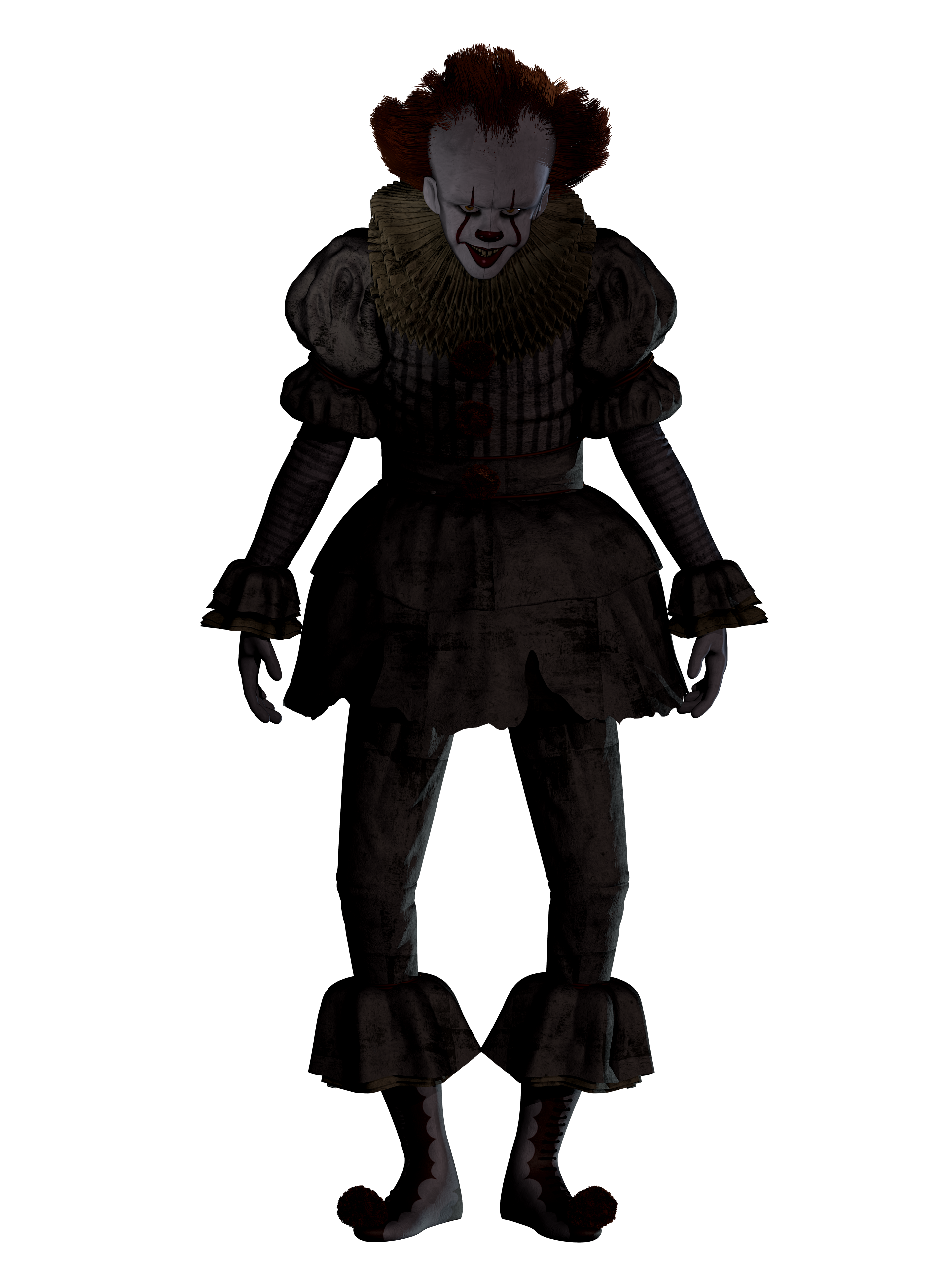 It Clown Film Character pennywise the clown png download 1920*2607