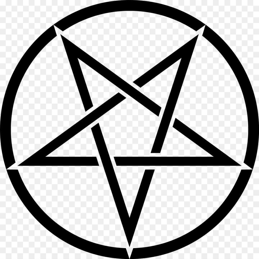Pentagram Pentacle Satanism Symbol Sigil of Baphomet - satan png download - 1024*1024 - Free Transparent Pentagram png Download.