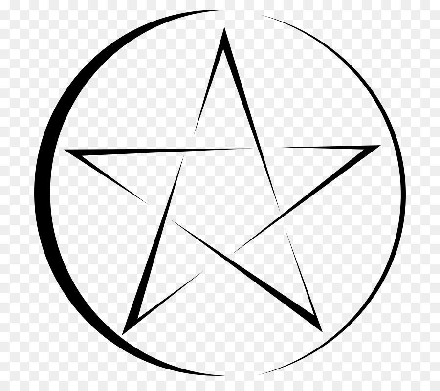 Pentagram Pentacle Symbol - stencil png download - 800*789 - Free Transparent Pentagram png Download.