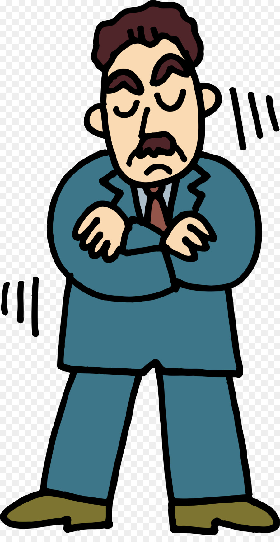 Clip art - Angry man png download - 916*1751 - Free Transparent  Encapsulated PostScript png Download.