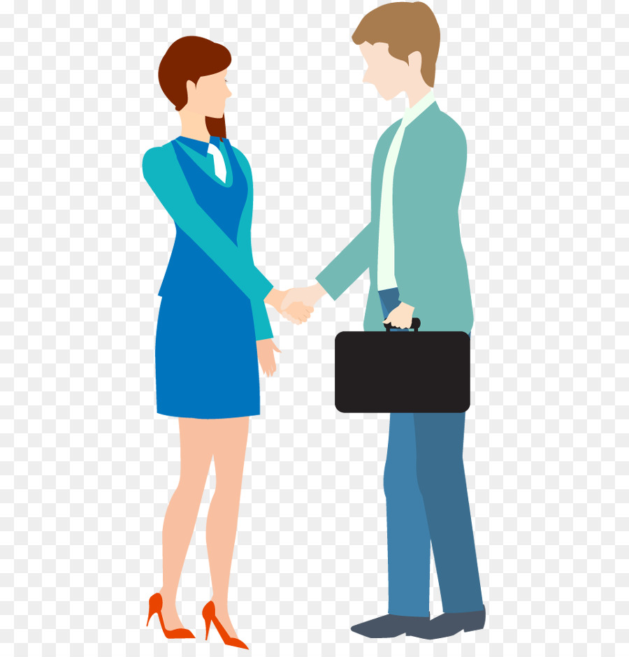 Businessperson Handshake Sales Clip art - business people png download - 500*940 - Free Transparent  png Download.