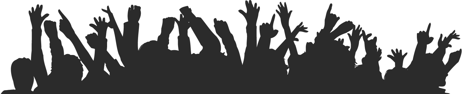 Vector graphics Audience Silhouette Image - hand tour png download ...