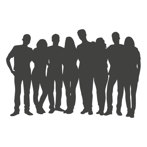 Silhouette Photography - group of people png download - 512*512 - Free ...