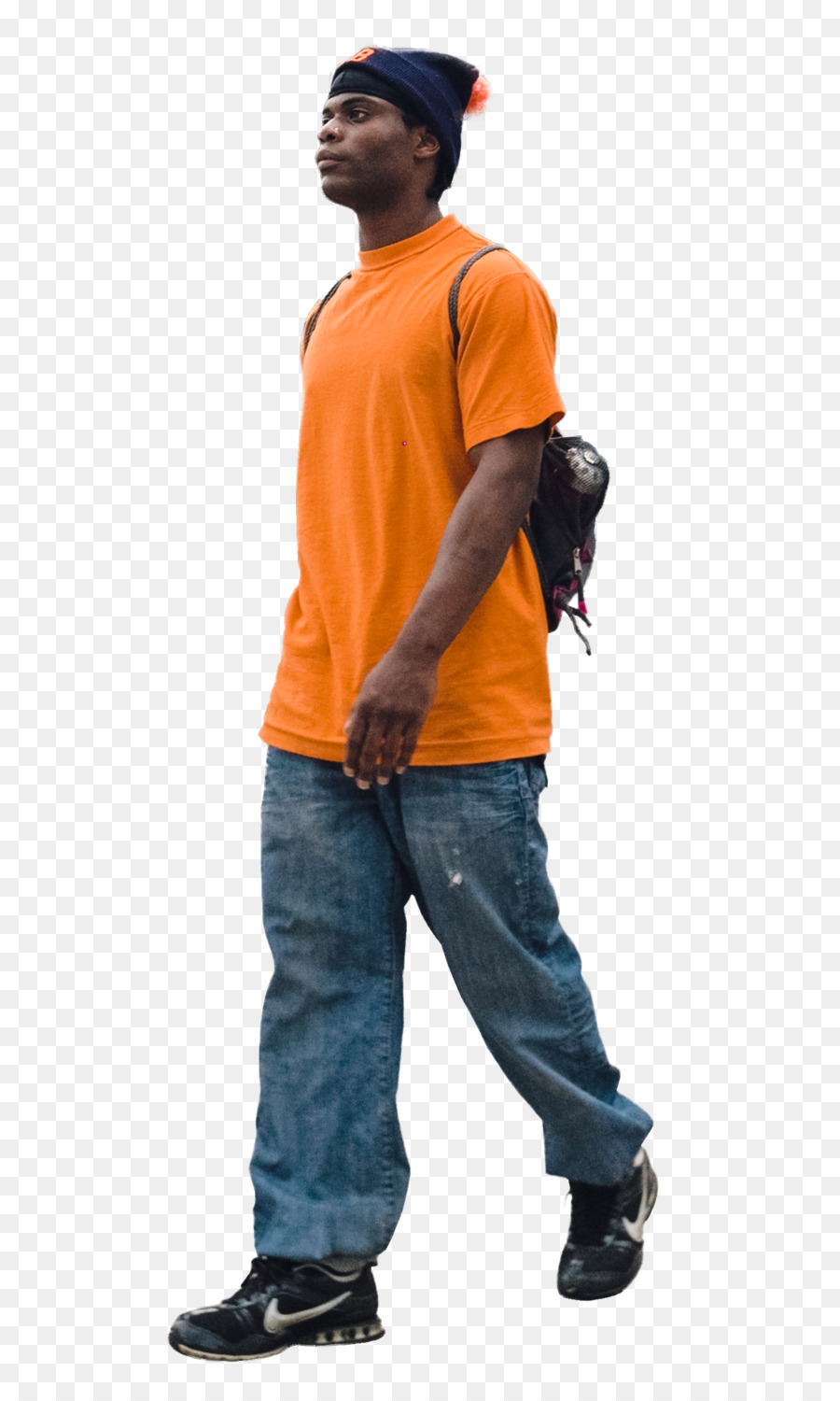 Backpack Jeans African American Human back Side 2 Side - African american people png download - 630*1500 - Free Transparent Backpack png Download.