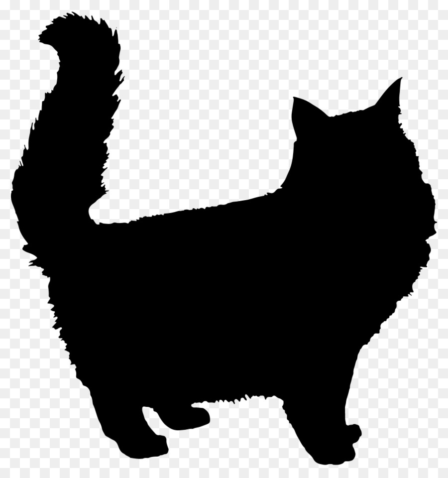 Persian cat Kitten Silhouette Clip art - colored labels png download - 940*1000 - Free Transparent Persian Cat png Download.