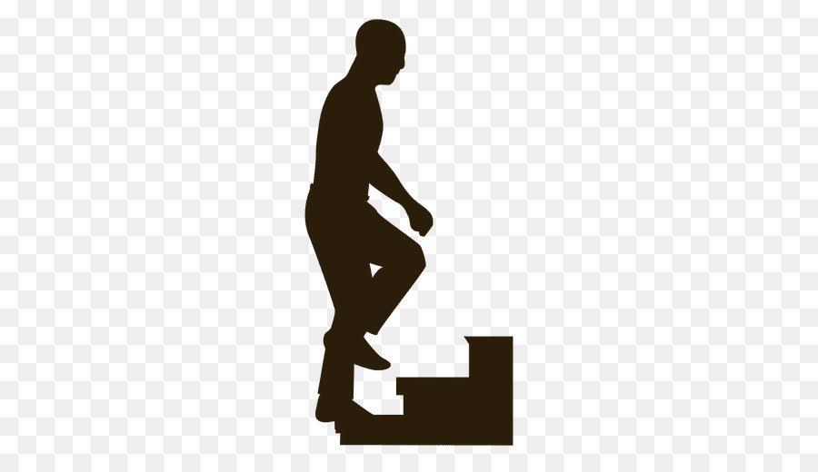 Silhouette Stairs Climbing Person - climbing png download - 512*512 - Free Transparent Silhouette png Download.