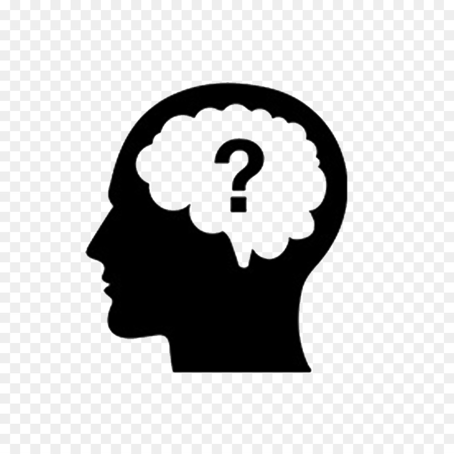 Thought Question Brain Icon - Thinking person png download - 1000*1000 - Free Transparent Thought png Download.