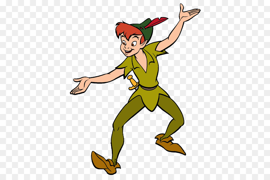 Peter Pan Wendy Darling Tinker Bell Captain Hook YouTube - peter pan png download - 450*596 - Free Transparent Peter Pan png Download.