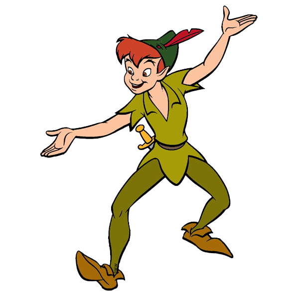 Peter Pan Peter and Wendy Tinker Bell Captain Hook Wendy Darling ...