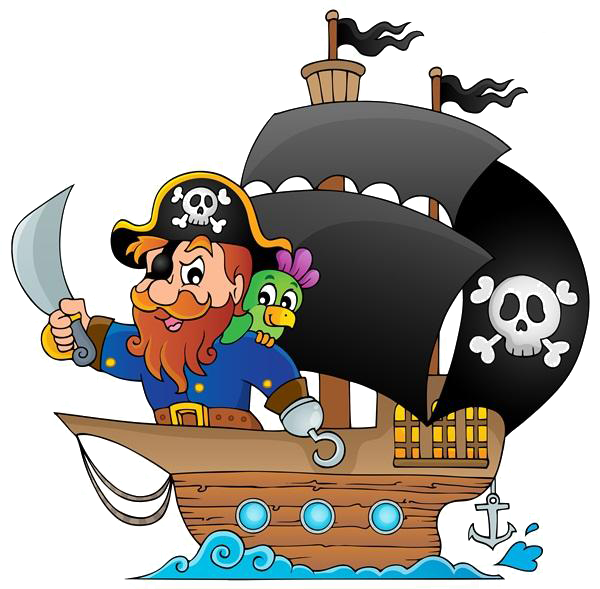 Piracy Cartoon Ship Royalty-free - Cartoon pirate pirate ship png ...