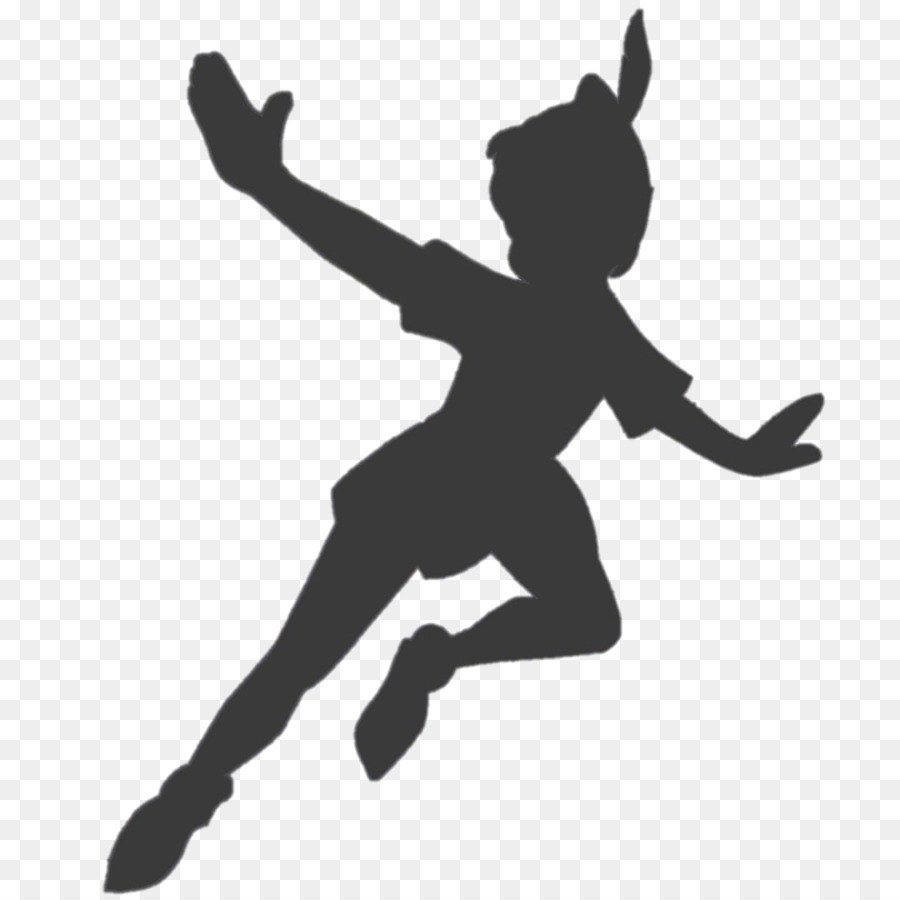 Peter Pan Tinker Bell Silhouette Shadow Clip art - peter pan png download - 1065*1065 - Free Transparent Peter Pan png Download.