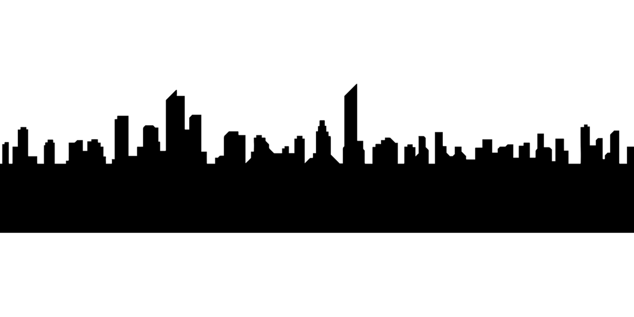 Skyline Silhouette Clip art - Silhouette png download - 1284*643 - Free ...