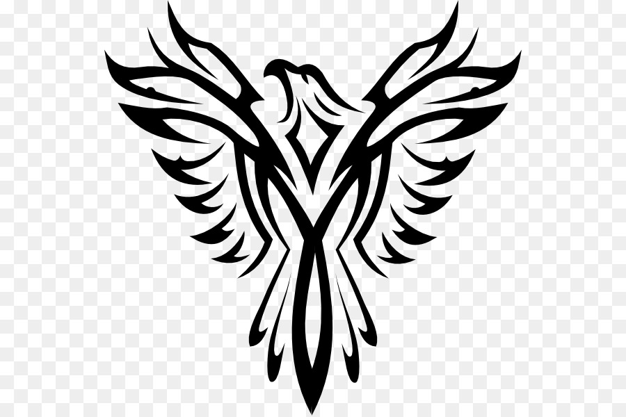Phoenix Symbol Royalty-free Clip art - Mexican Eagle Tribal png download - 600*598 - Free Transparent Phoenix png Download.