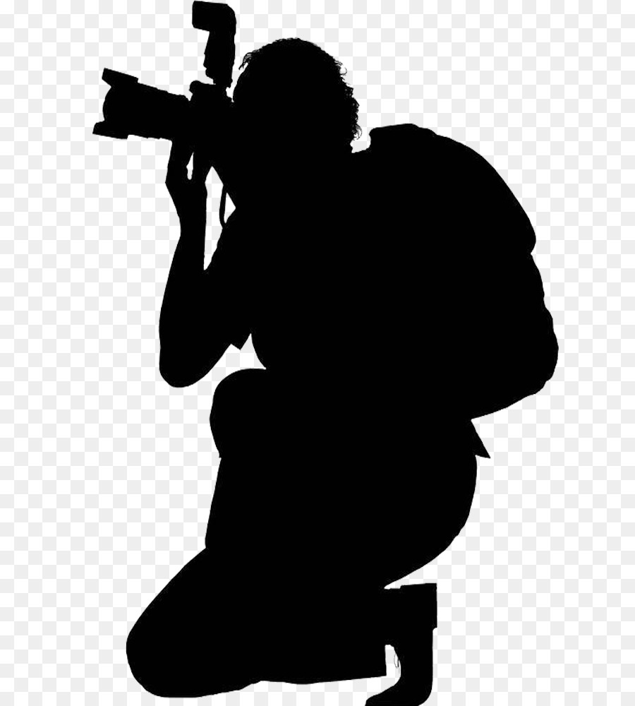 Silhouette Photography Journalist Photographer - Cameraman silhouette png download - 685*1000 - Free Transparent Silhouette png Download.