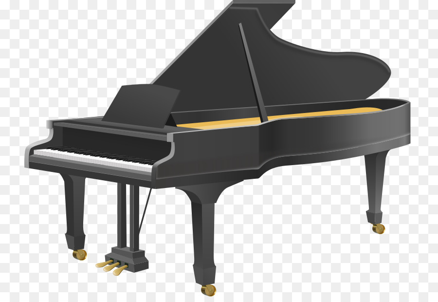 Grand piano Musical instrument Clip art - Grand Piano Clip Art PNG png download - 800*609 - Free Transparent  png Download.