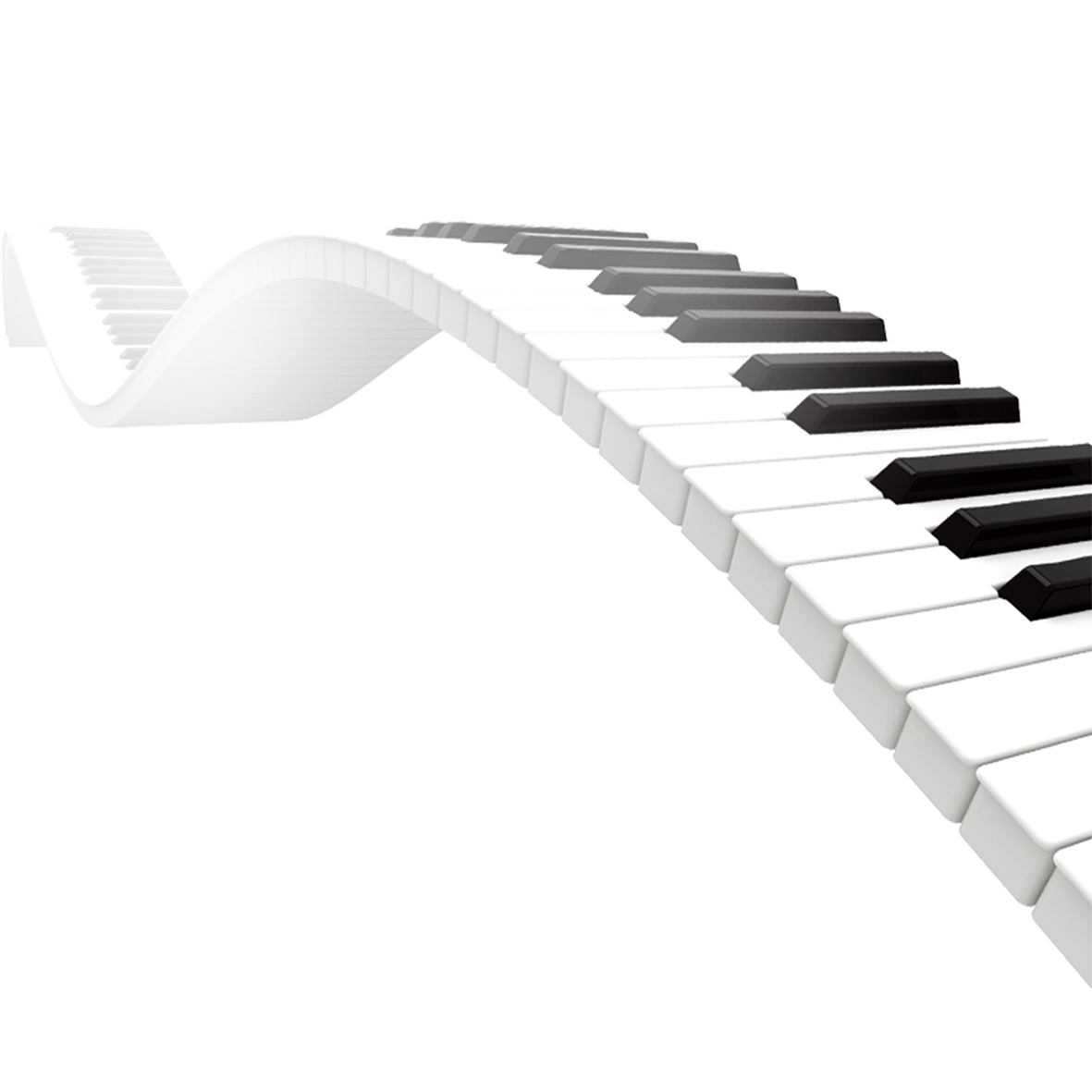 Musical keyboard Piano - Artistic piano keyboard png download - 1181* ...