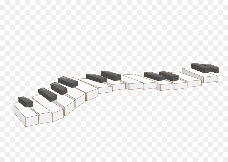 Piano Musical keyboard Cartoon - Piano keys png download - 1378*972 - Free Transparent  png Download.