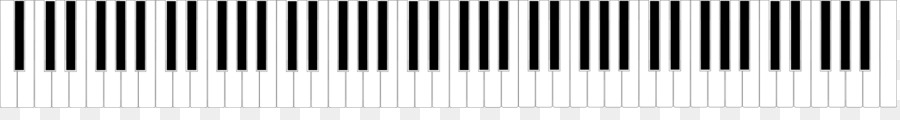 Black Structure Pattern - Piano Keys Cliparts png download - 2400*289 - Free Transparent Black png Download.