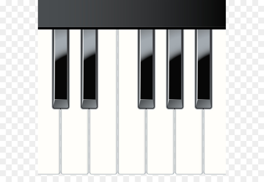 Digital piano Musical keyboard Clip art - Piano Keys PNG Clip Art png download - 8000*7430 - Free Transparent  png Download.