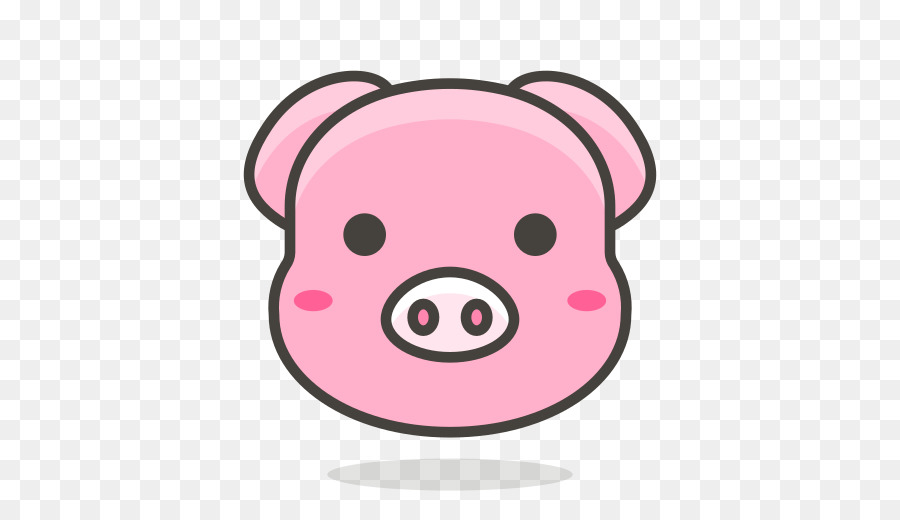 Domestic pig Computer Icons Face - Pig face png download - 512*512 - Free Transparent Pig png Download.