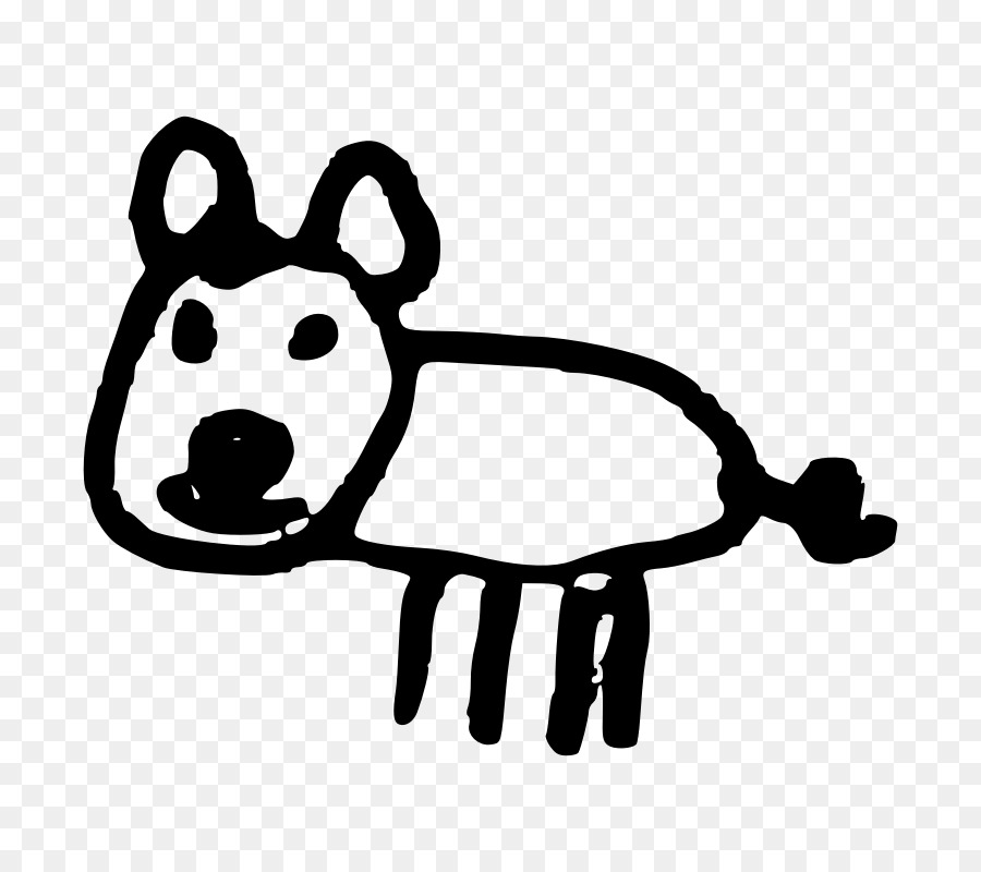 Large White pig Dog Clip art - Pig Outline png download - 800*800 - Free Transparent Large White Pig png Download.