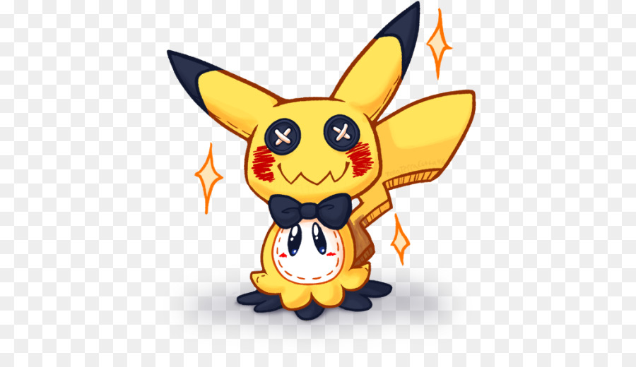 Pokémon Sun and Moon Mimikyu Pikachu Vulpix - pikachu png download - 500*512 - Free Transparent Pokémon Sun And Moon png Download.