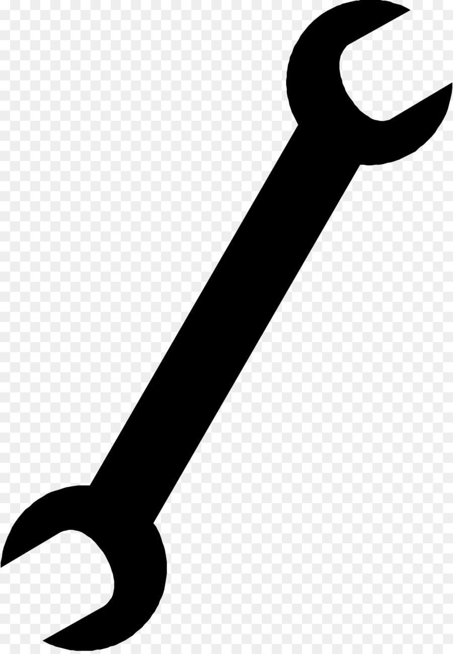 Spanners Silhouette Adjustable spanner Clip art - Silhouette png download - 1737*2500 - Free Transparent Spanners png Download.