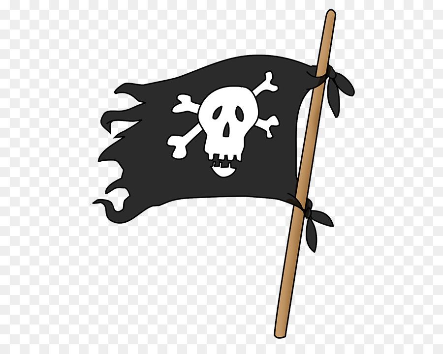 Skull & Bones Piracy Jolly Roger Clip art - Pirate flag PNG png download - 600*712 - Free Transparent Jolly Roger png Download.