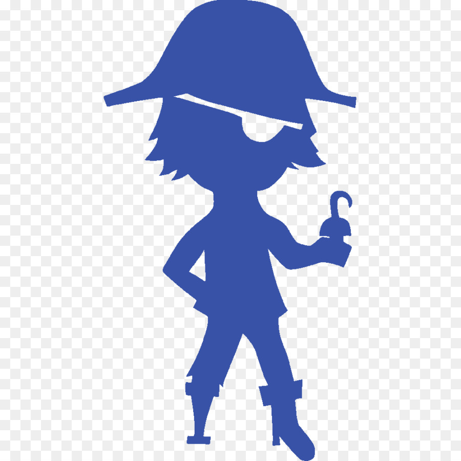 Silhouette Sticker Wall decal Pirate Window - pirate clipart png download - 1000*1000 - Free Transparent Silhouette png Download.