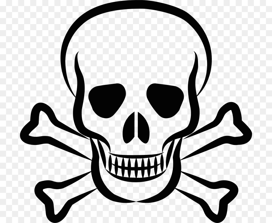 Skull and crossbones - Pirates png download - 768*740 - Free Transparent Skull And Crossbones png Download.
