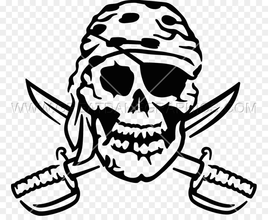 Skull Piracy Clip art - Skull pirate png download - 825*726 - Free Transparent Skull png Download.