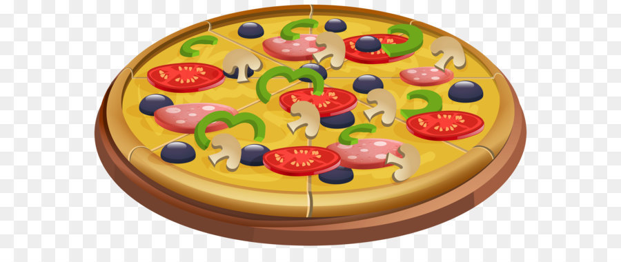 Hawaiian pizza Pepperoni Clip art - Pizza PNG Clip Art Image png download - 8000*4468 - Free Transparent  Pizza png Download.