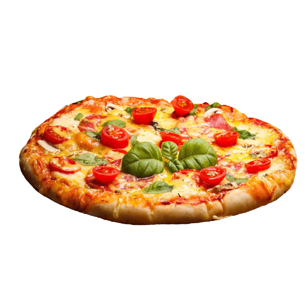 Pizza Margherita Fast Food Garlic Bread Pizza Slice Png Download