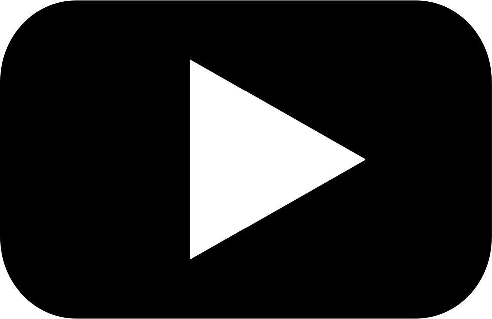 black youtube icon png
