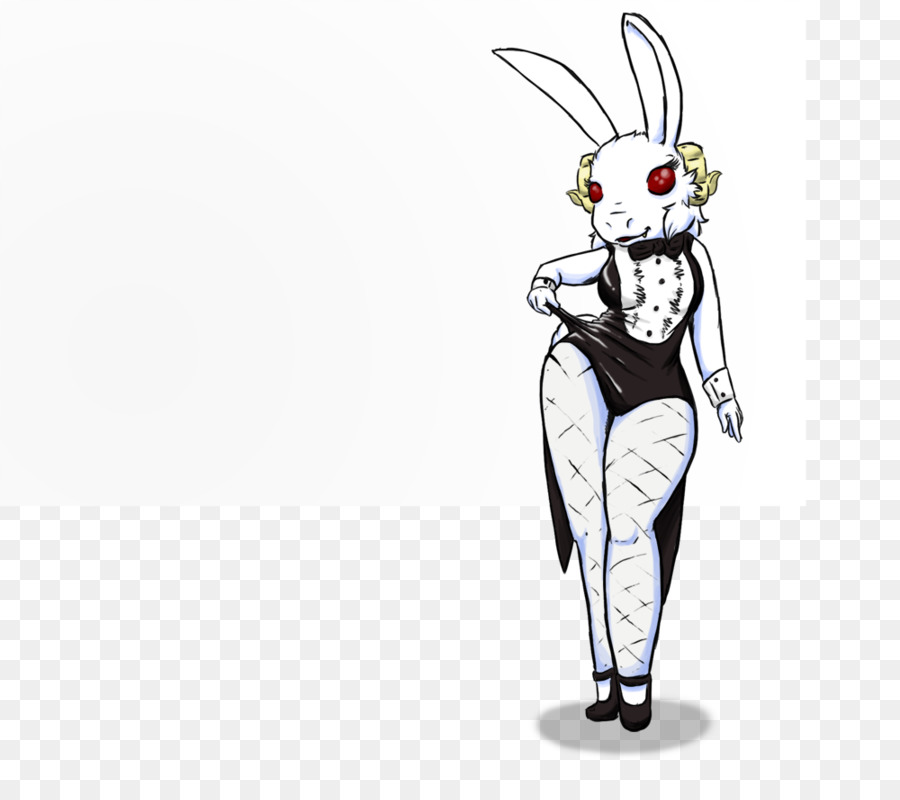 Cartoon Figurine Character Fiction - Playboy bunny png download - 1000*884 - Free Transparent  Cartoon png Download.