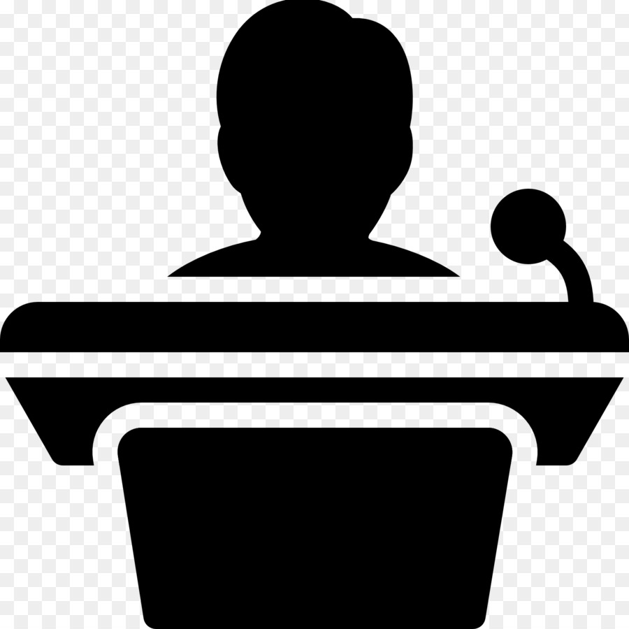 Computer Icons Podium Microphone Public speaking Loudspeaker - microphone png download - 1600*1600 - Free Transparent Computer Icons png Download.