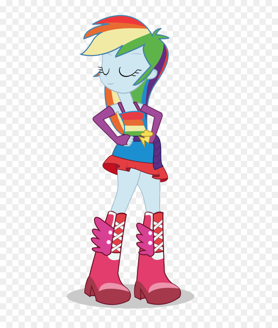 Rainbow Dash My Little Pony: Equestria Girls - Rainbow Dash Equestria Girls Transparent PNG png download - 745*1053 - Free Transparent Rainbow Dash png Download.