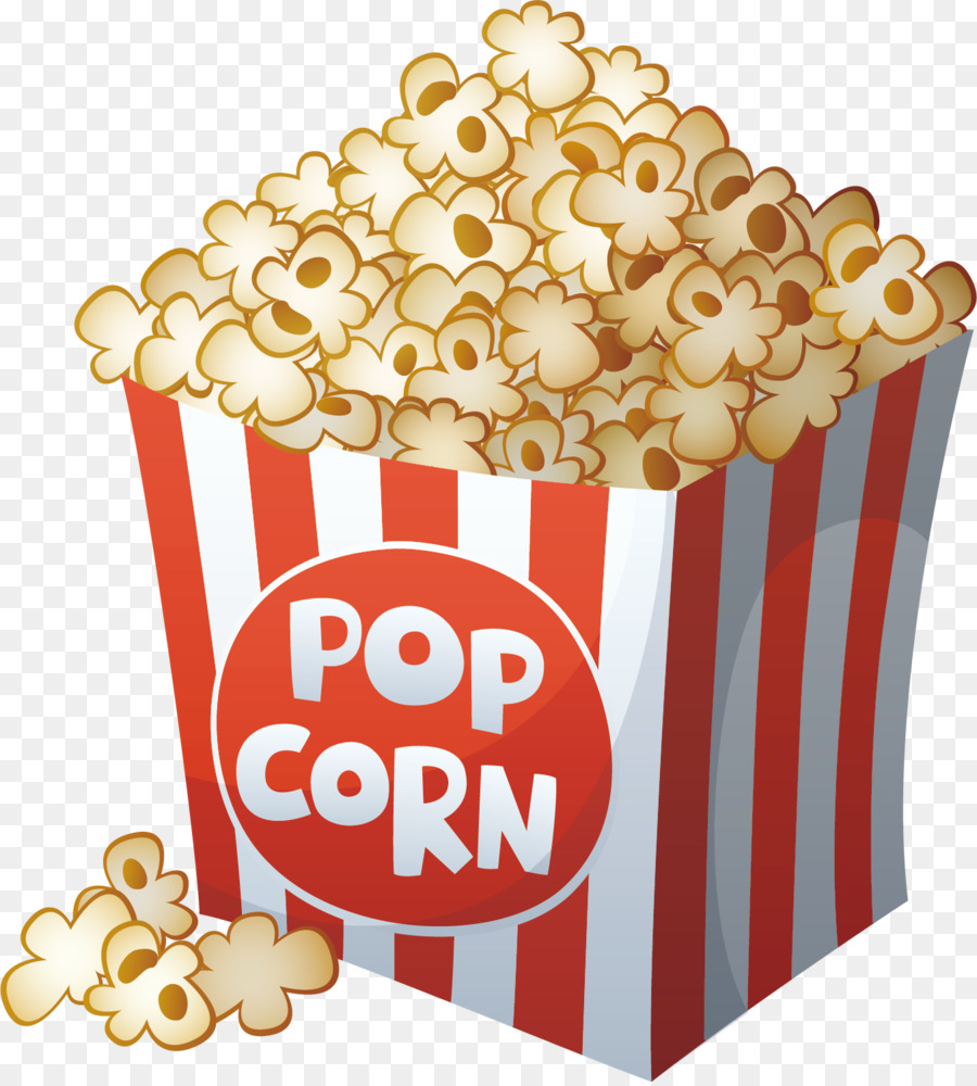 Popcorn Cartoon Film Drawing - Vector popcorn png download - 1353*1497 - Free Transparent Popcorn png Download.