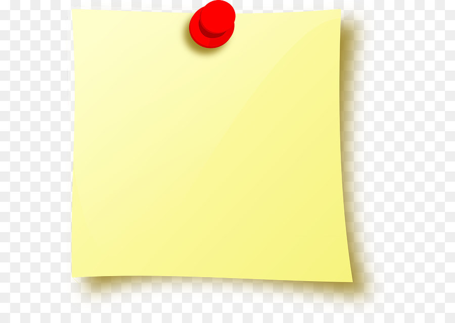 Post-it note Drawing pin Icon - Sticky note PNG png download - 640*633 - Free Transparent Post It Note png Download.