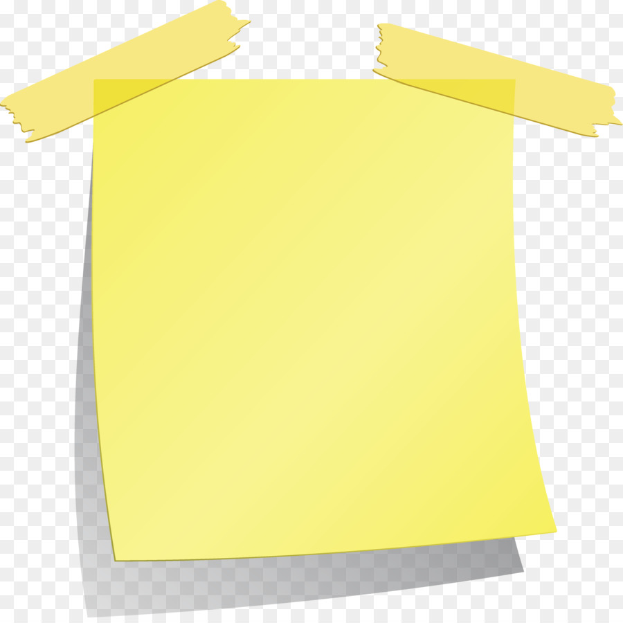 Paper Post-it note Adhesive tape Yellow - sticky notes png download - 2224*2204 - Free Transparent Paper png Download.