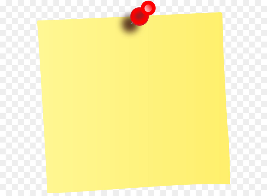 Post-it note Paper Clip art - Sticky note PNG png download - 1222*1229 - Free Transparent Post It Note png Download.