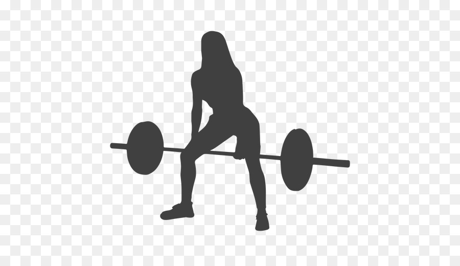 Barbell Silhouette Physical fitness Drawing Deadlift - barbell png download - 512*512 - Free Transparent Barbell png Download.