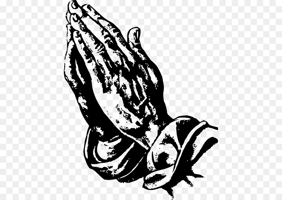 Praying Hands Clip art Portable Network Graphics Drawing Prayer - Praying Hands Silhouette Outline png download - 492*640 - Free Transparent Praying Hands png Download.